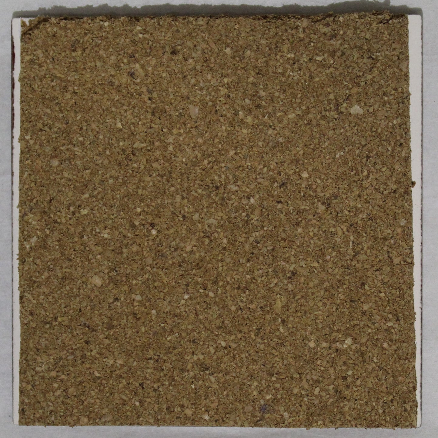 Ceramic hand painted coaster Cork backed for protection (square) - Studio Poole Beach Huts
