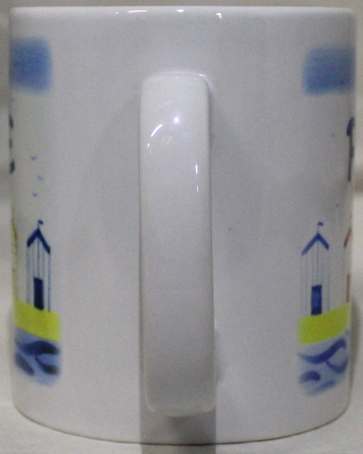 Poole Sublimation Mug - Studio Poole Beach Huts design