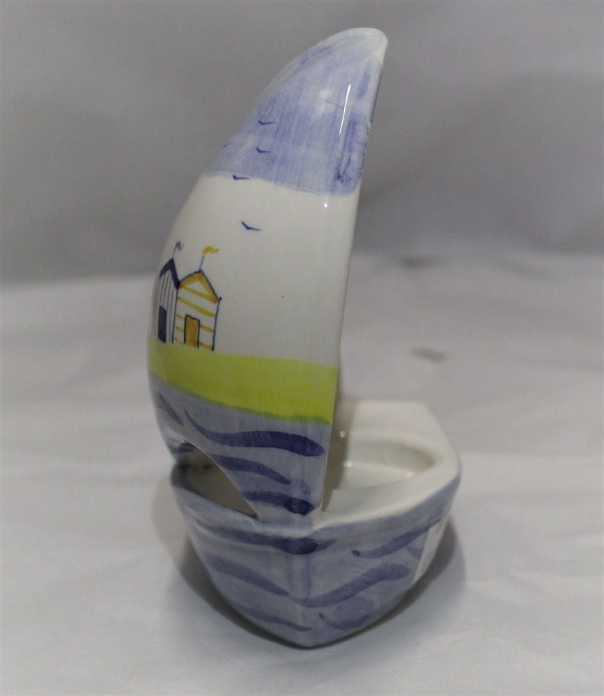 Tealight holder - Studio Poole Beach Huts design