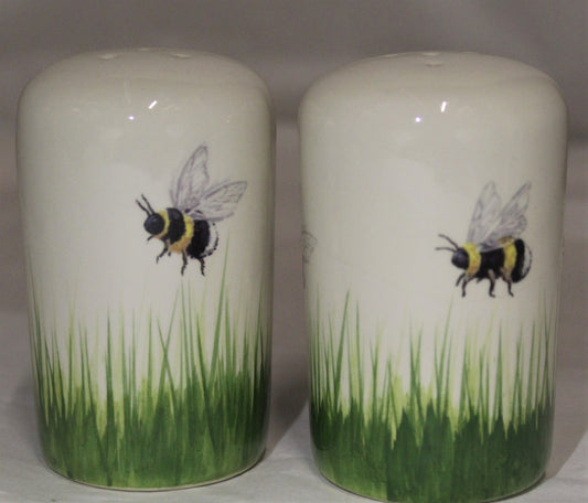 Cruet Set - Bees design