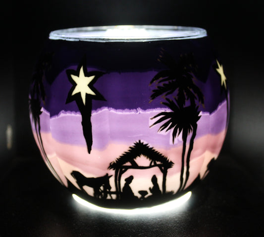 A child is Born - Light Glass