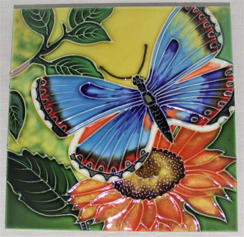 Ceramic Trivet - Butterfly Beauty I
