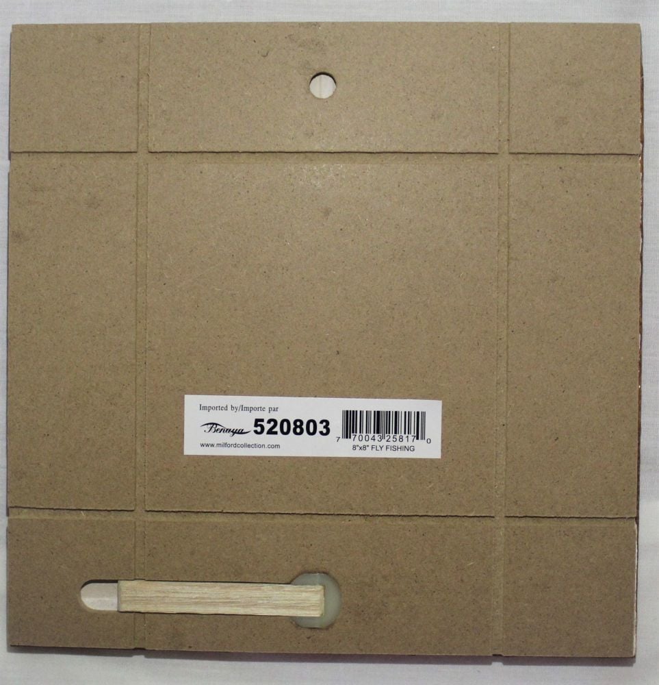 Ceramic Trivet - Fly Fishing