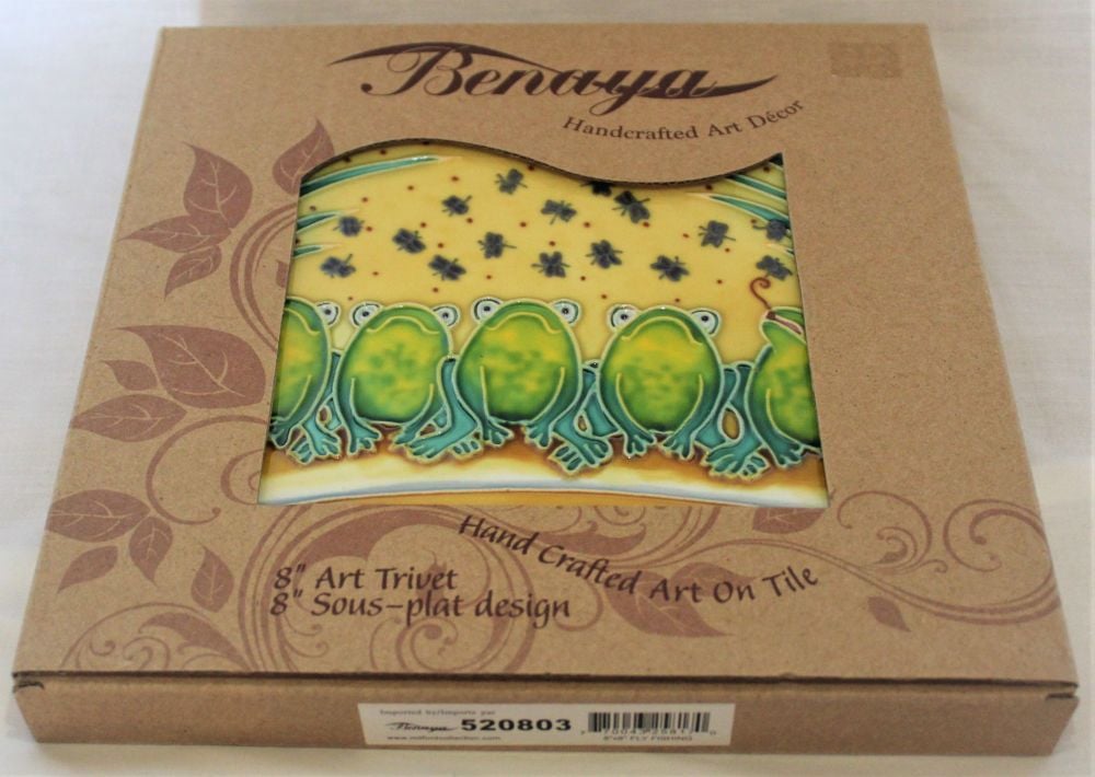 Ceramic Trivet - Fly Fishing