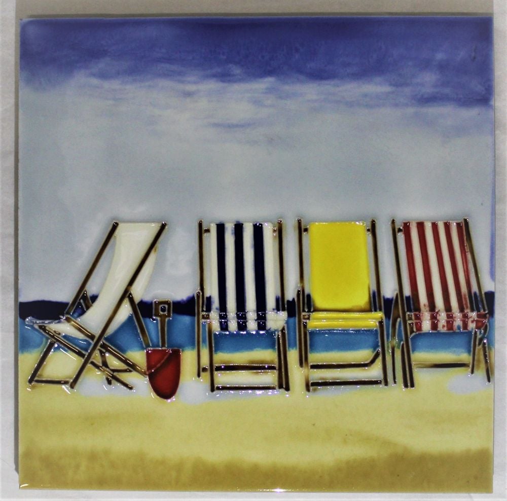 Ceramic Trivet - Lounging