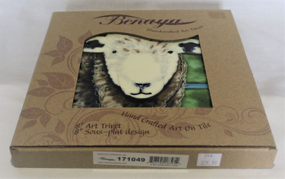 Ceramic Trivet - Sheepish Look