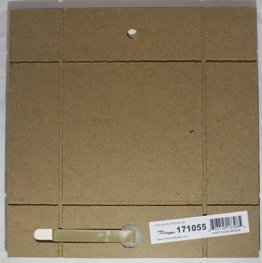 Ceramic Trivet - Wood Bridge