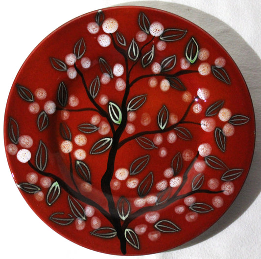 8.5in Display Plate - Studio Poole Blossom design