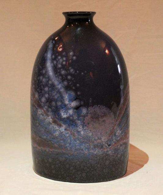 23cm Bottle Vase - Celestial design