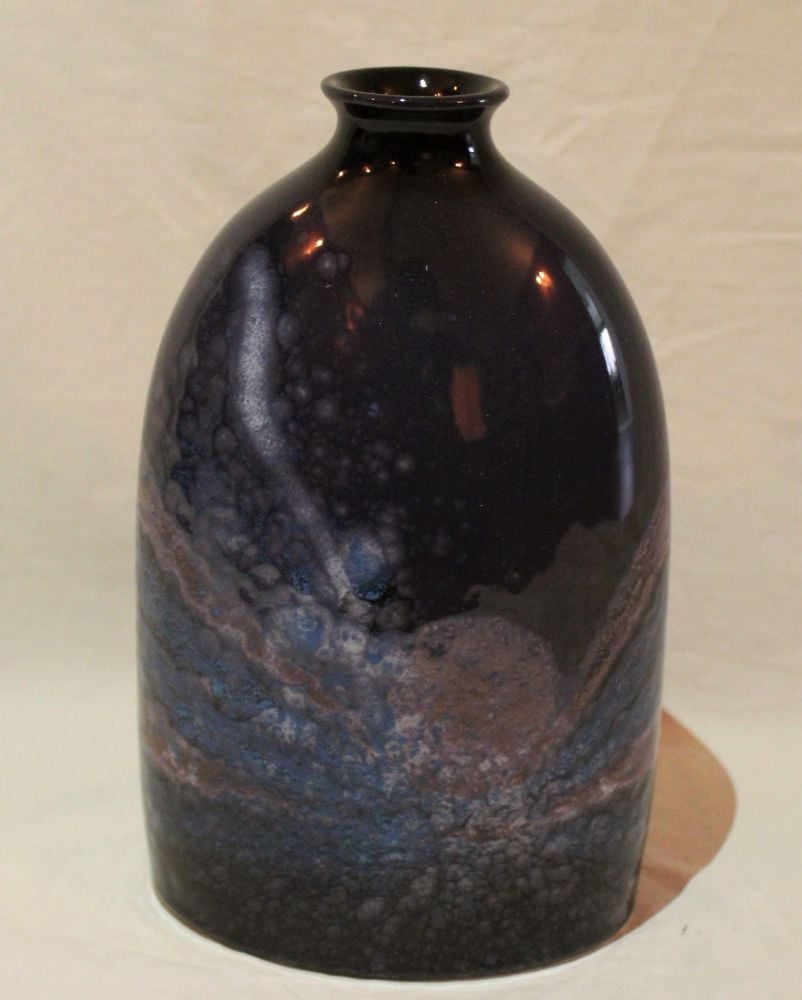 23cm Bottle Vase - Celestial design