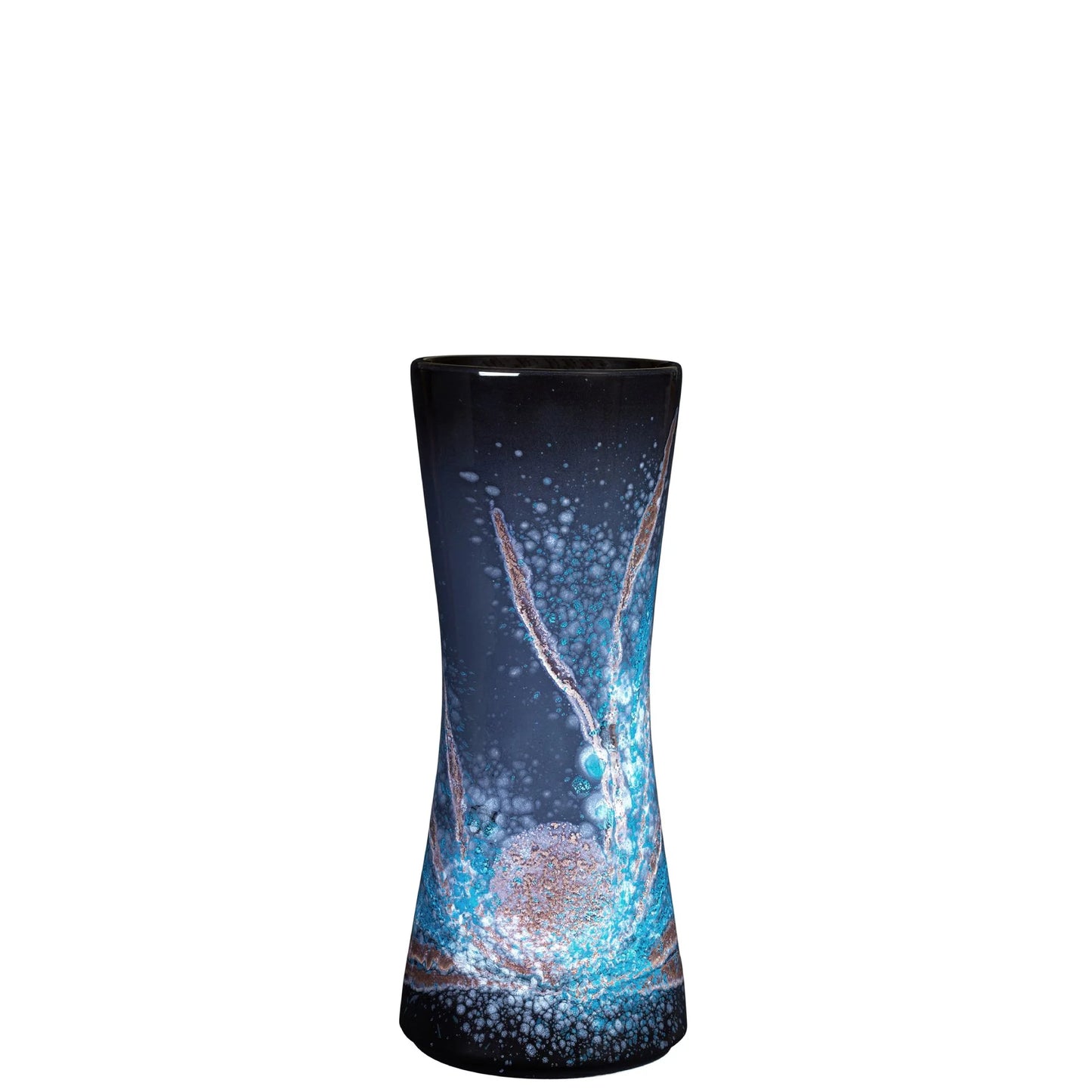 24cm Hourglass Vase - Celestial design
