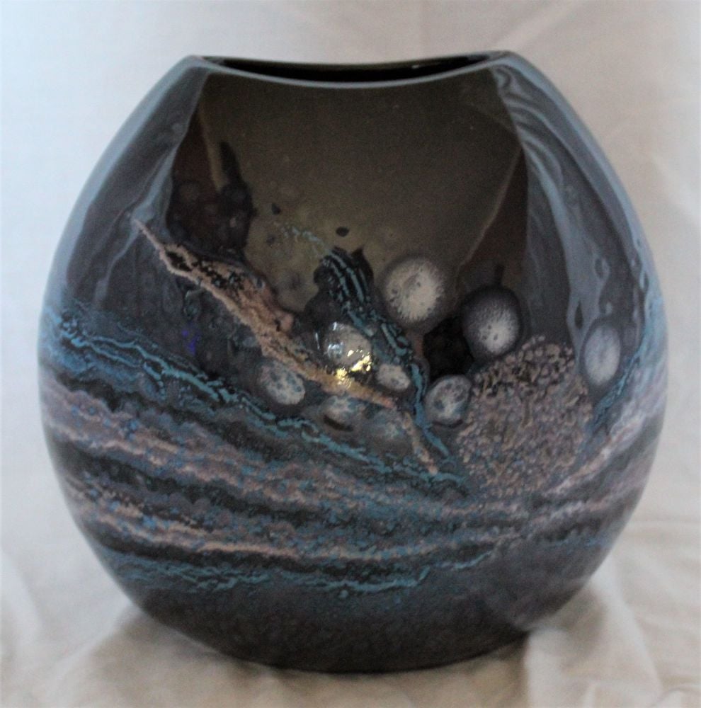 26cm Purse Vase - Celestial design