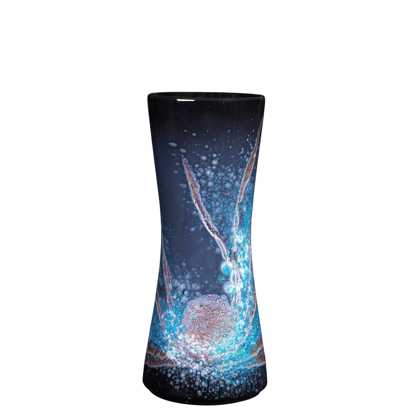 34cm Hourglass Vase - Celestial design