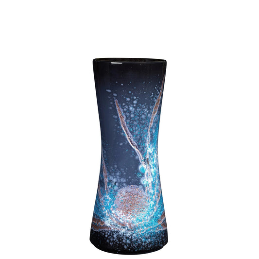 34cm Hourglass Vase - Celestial design