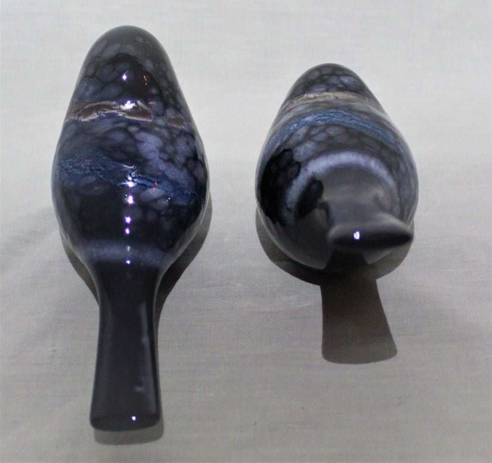 Pair of Poole Birds - Celestial design