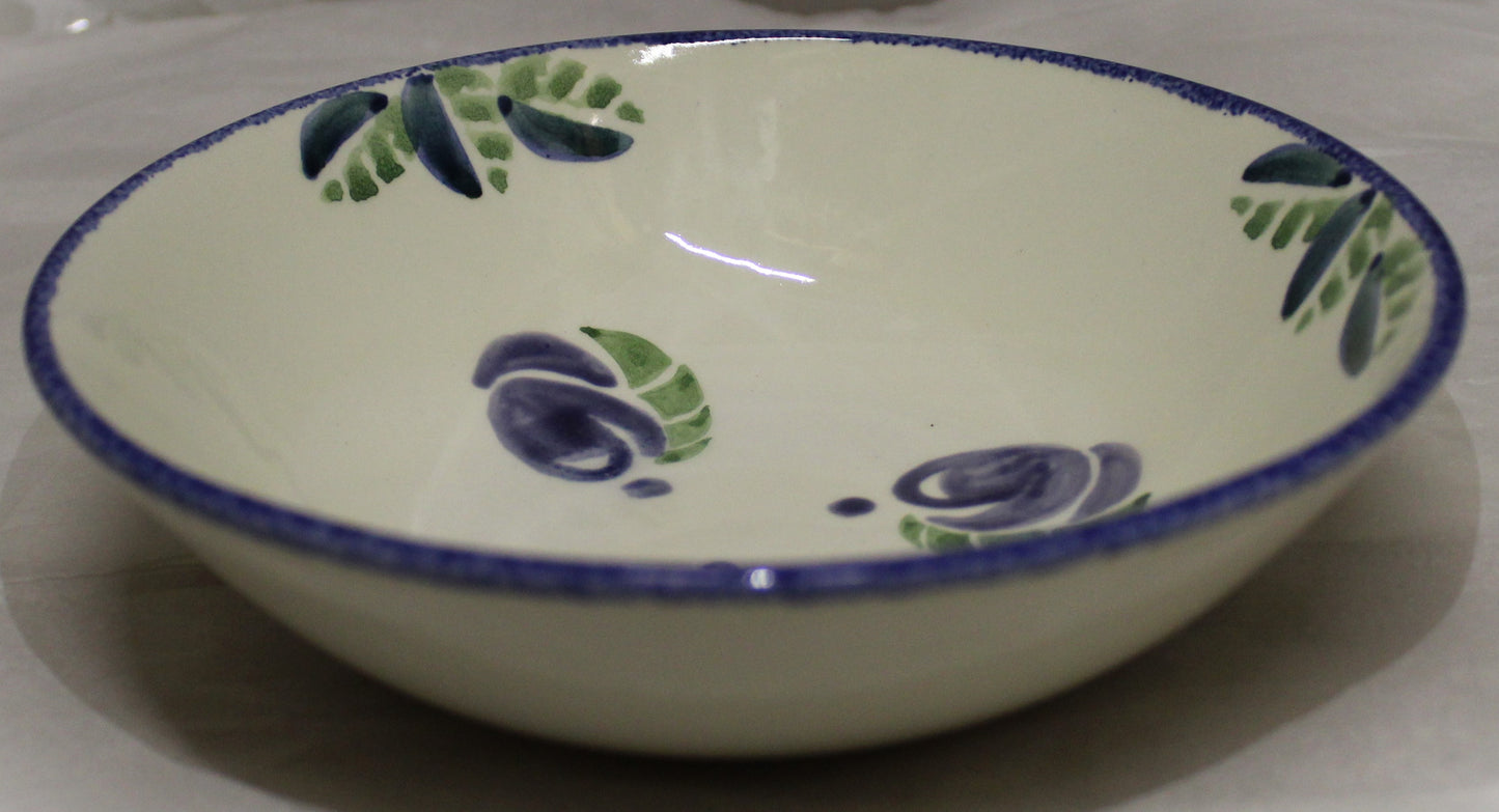 Breakfast Bowl - Studio Poole Dorset Fruits Plums design