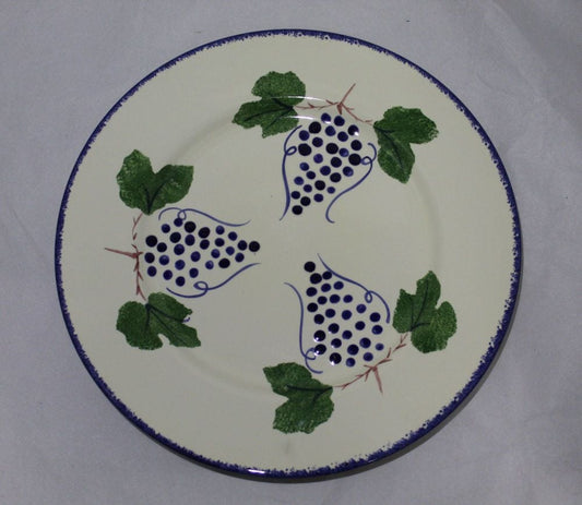 Dinner Plate - Dorset Fruits Grapes design