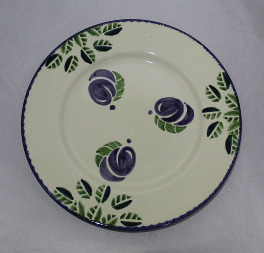 Dinner Plate - Dorset Fruits Plums design
