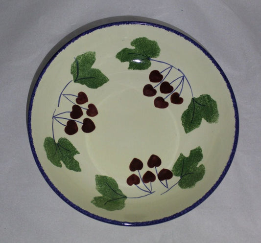 Pasta Bowl - Studio Poole Dorset Fruits Cherries design