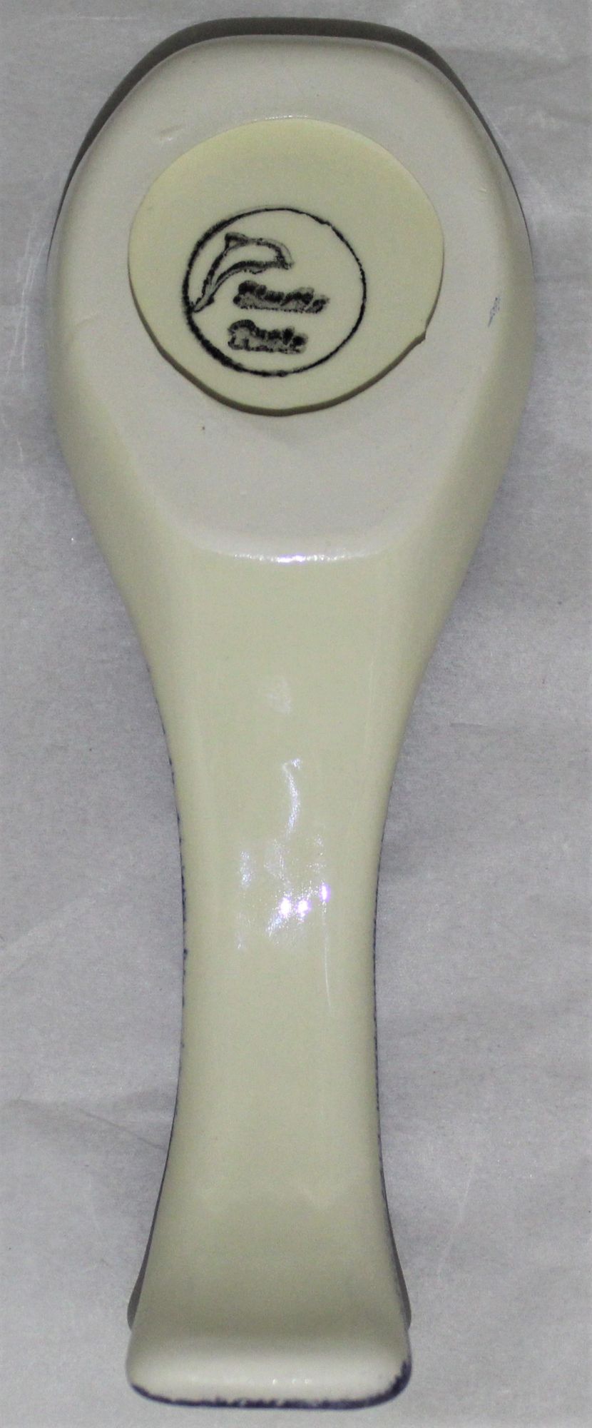 Small Spoon Rest - Studio Poole Dorset Fruits Apples design