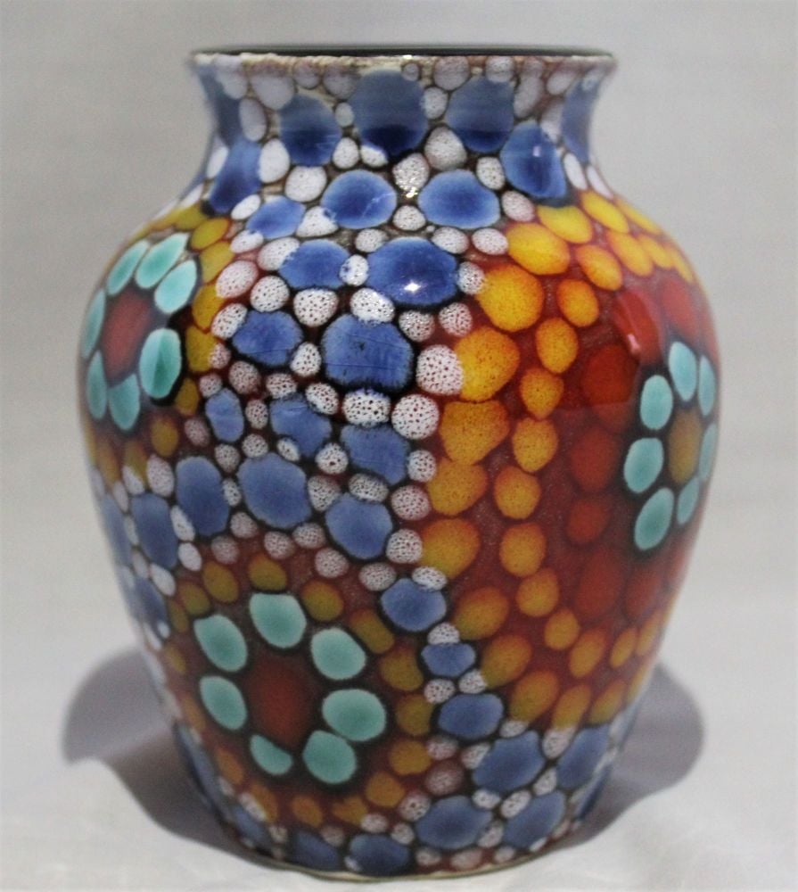 Hand-thrown, Mini Vase - Dream-time design