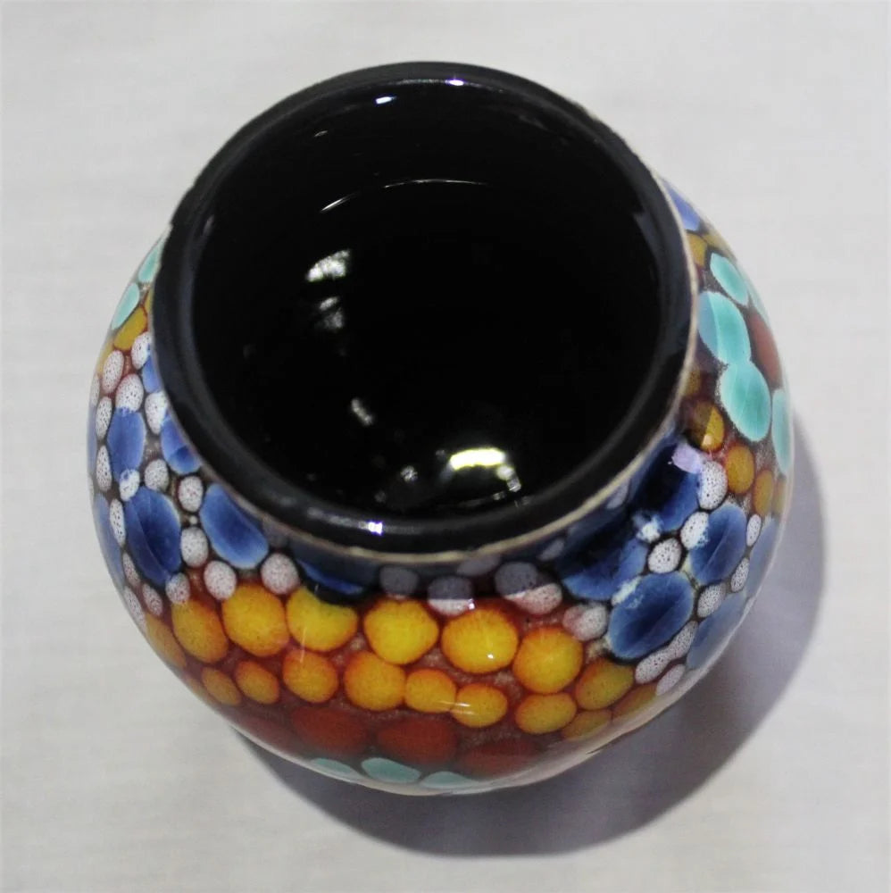 Hand-thrown, Mini Vase - Dream-time design