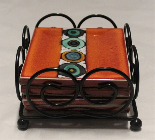 Coasters - Set of 4 - Studio Poole Eternity design