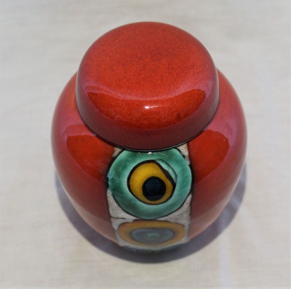 Small Ginger Jar - Eternity design Hand Thrown