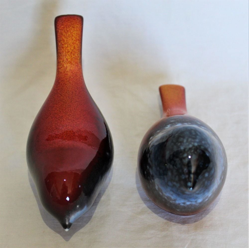 Pair of Poole Birds - Flare design