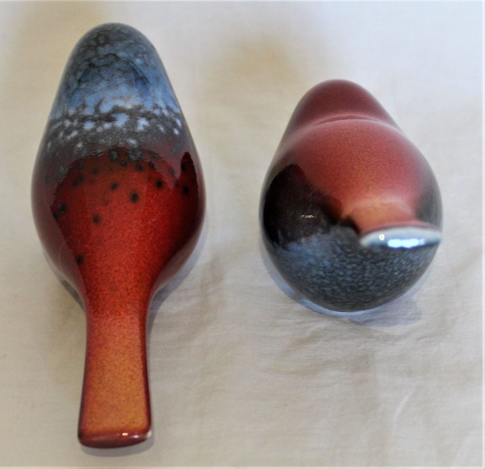 Pair of Poole Birds - Flare design