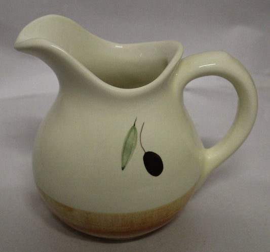 Jug - Orange Fresco design (Also known as Red or Terracotta)