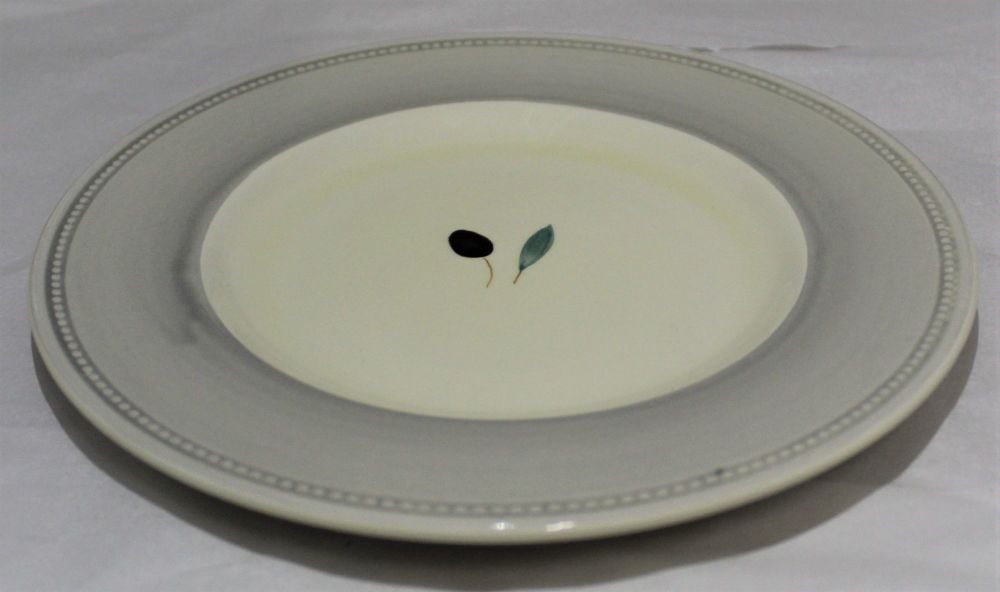 Side Plate - Grey Fresco design