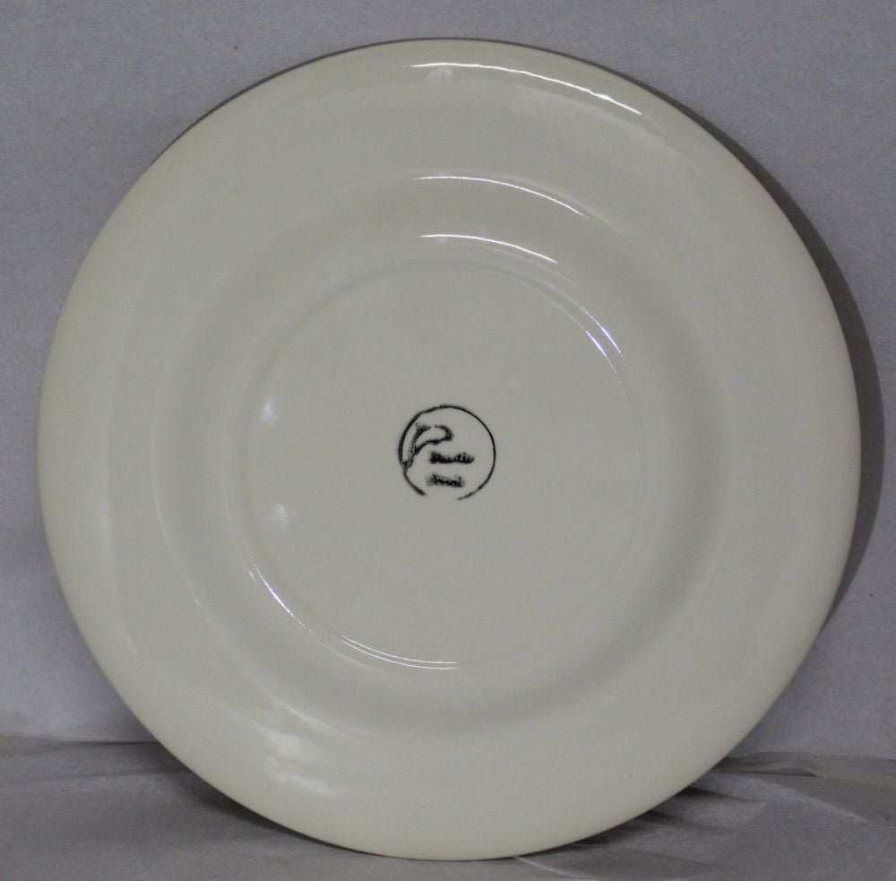 Side Plate - Yellow Fresco design