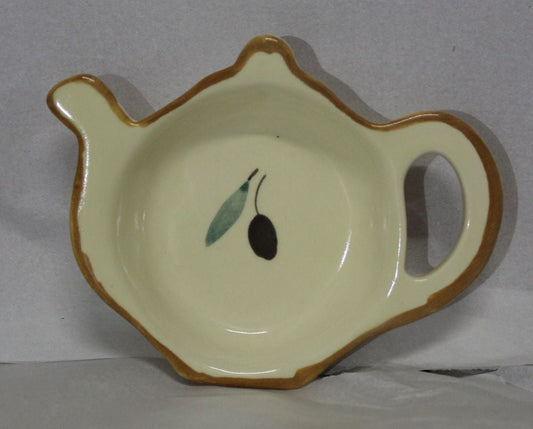 Tea Bag Tidy - Orange Fresco design (Also known as Red or Terracotta)