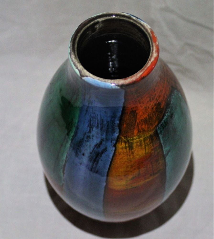 Gemstones 24cm Hand Thrown Vase