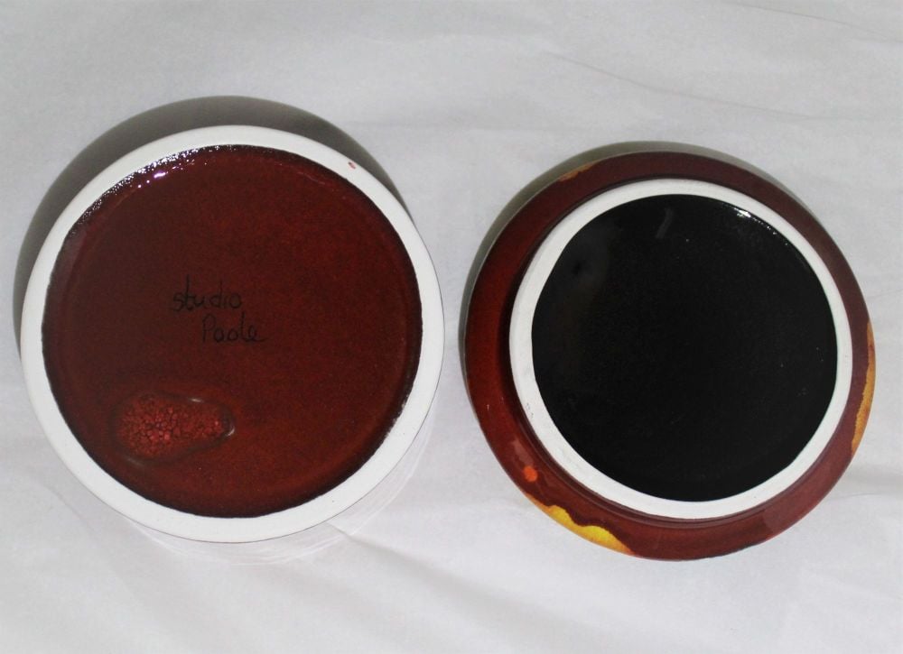 Large Trinket Box - Studio Poole Harlequin
