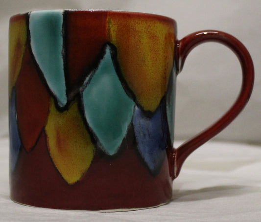 Mug - Studio Poole Harlequin design