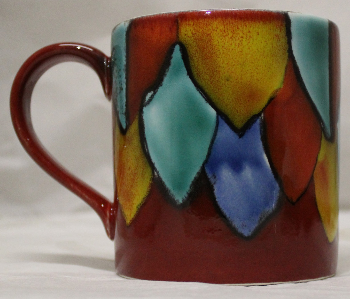 Mug - Studio Poole Harlequin design