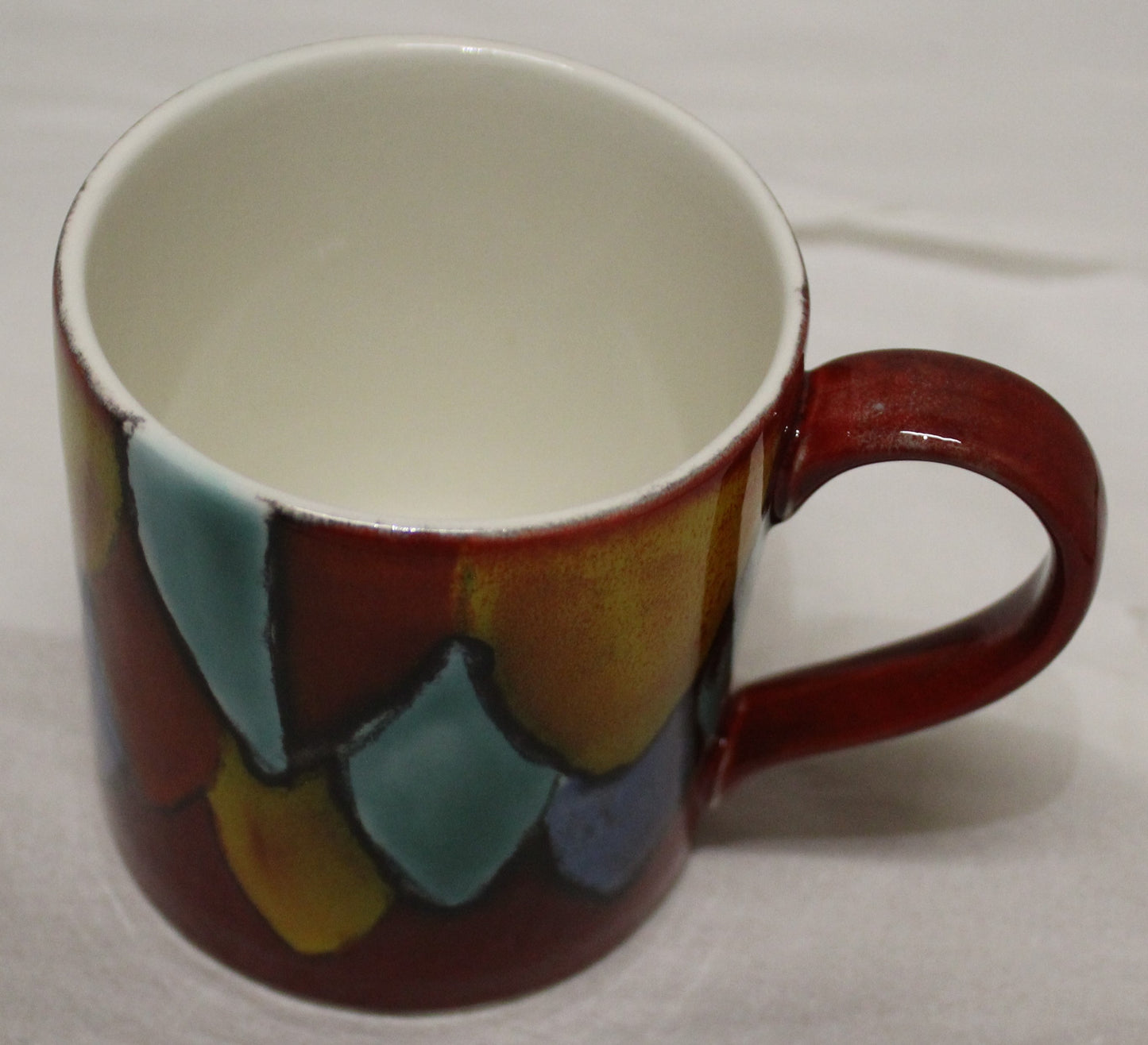 Mug - Studio Poole Harlequin design