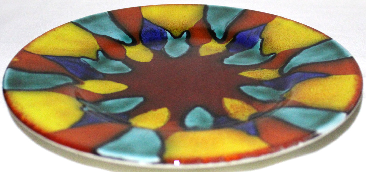 Side Plate - Studio Poole Harlequin design