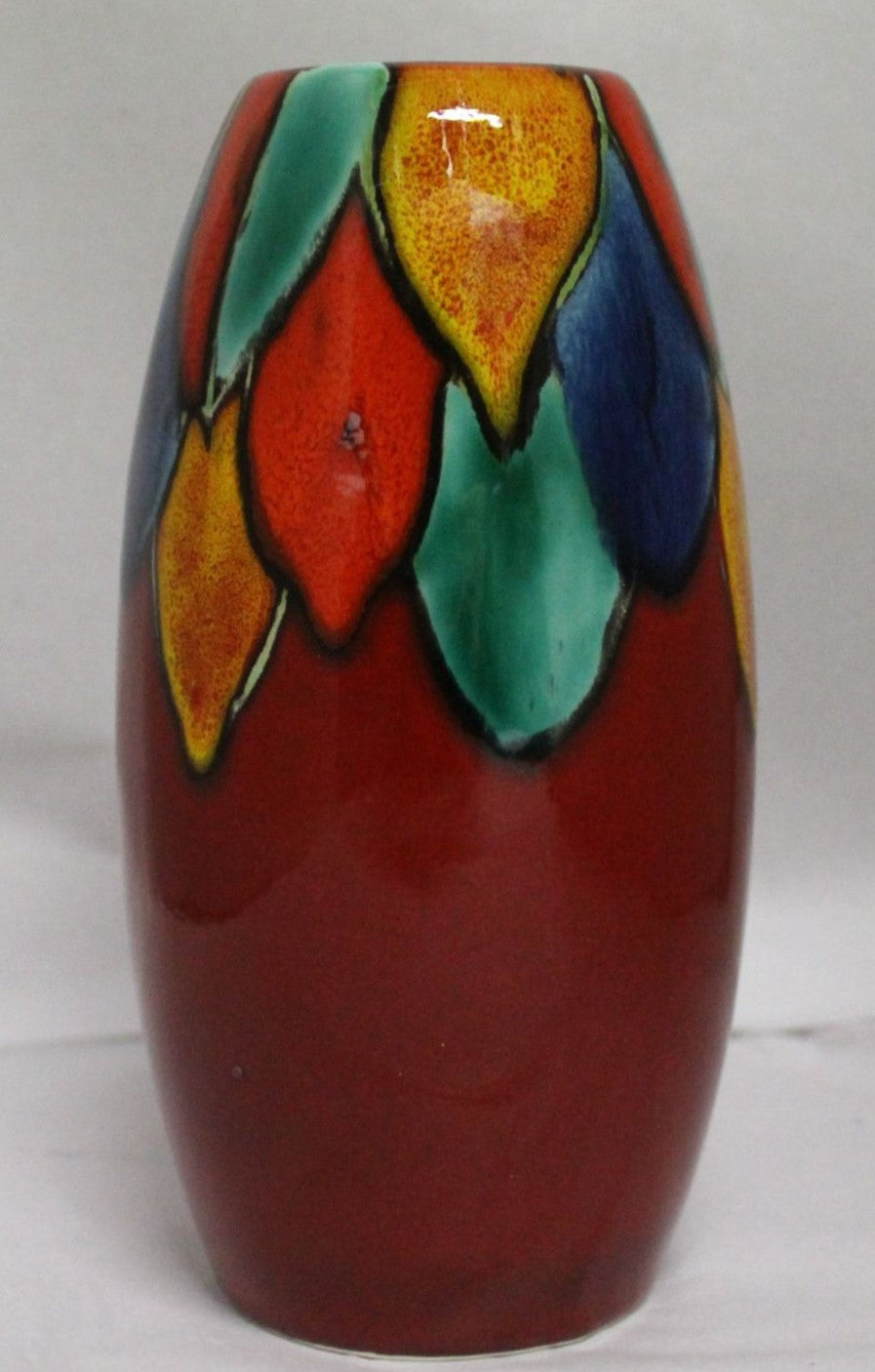 Torpedo Vase - Studio Poole Harlequin