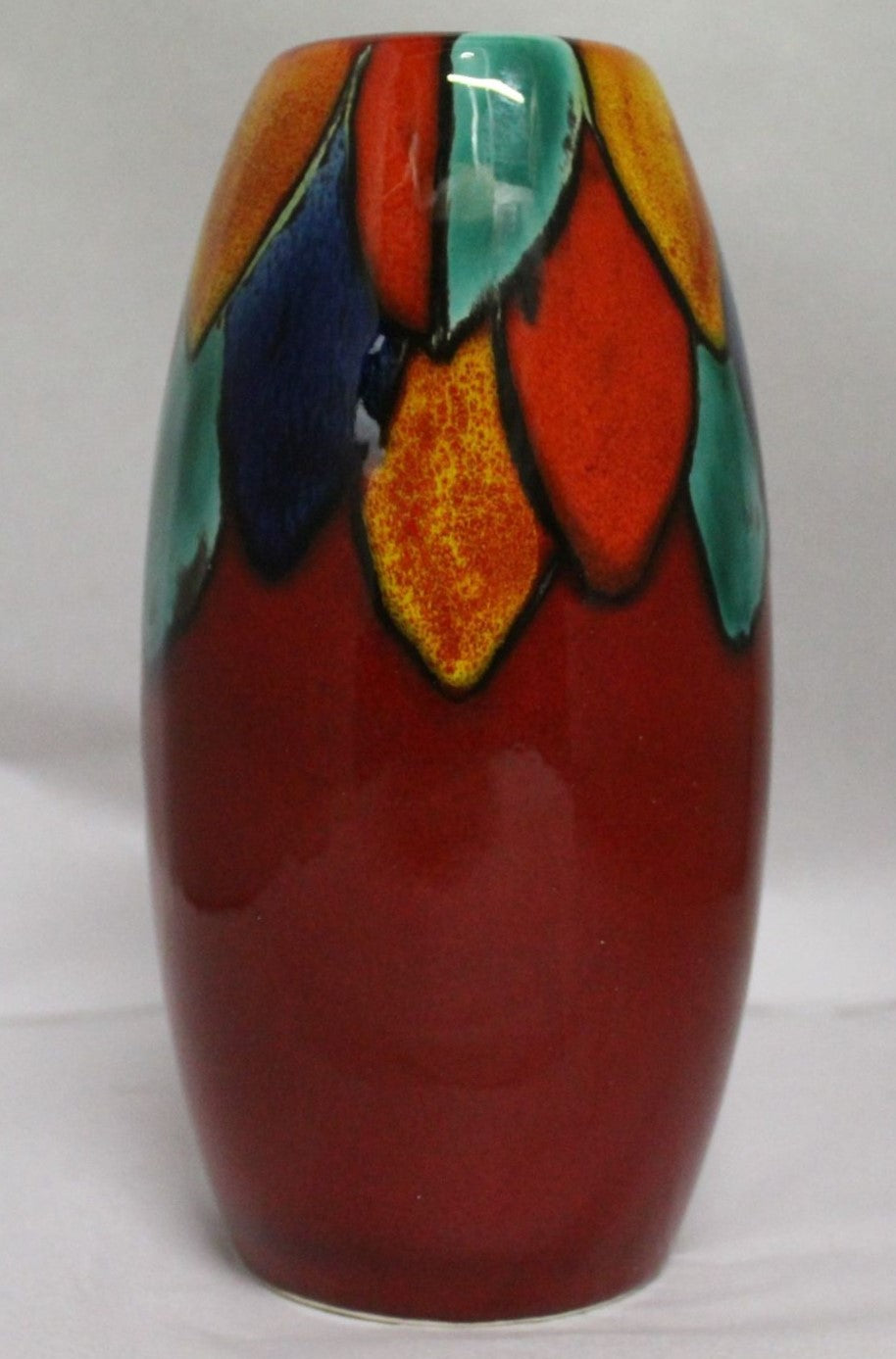Torpedo Vase - Studio Poole Harlequin