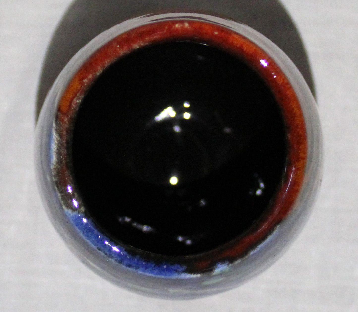 Hand-thrown, Mini Vase - Himalayan Poppy design