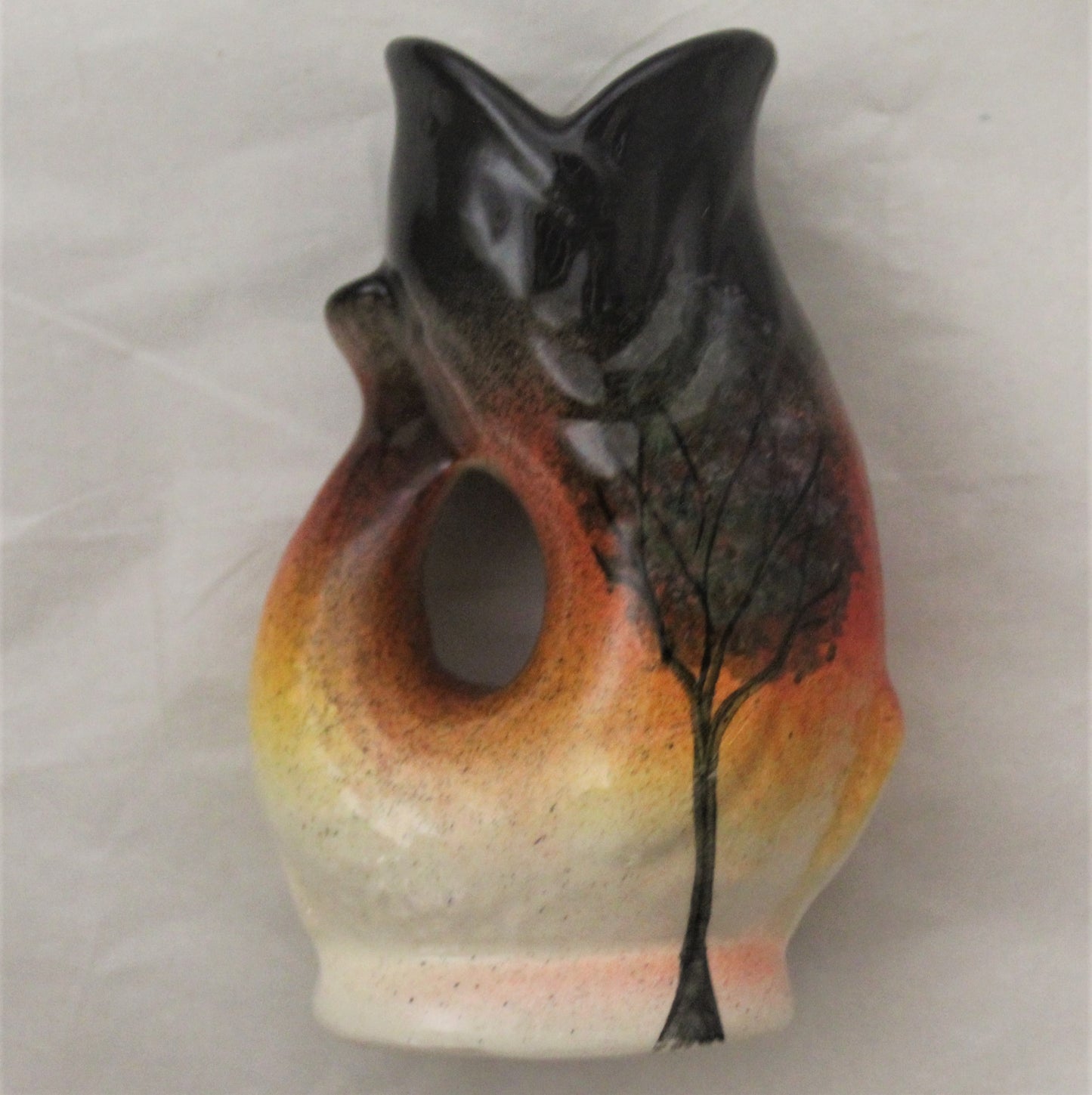 Miniature Gurgle Jug - Sunset Trees