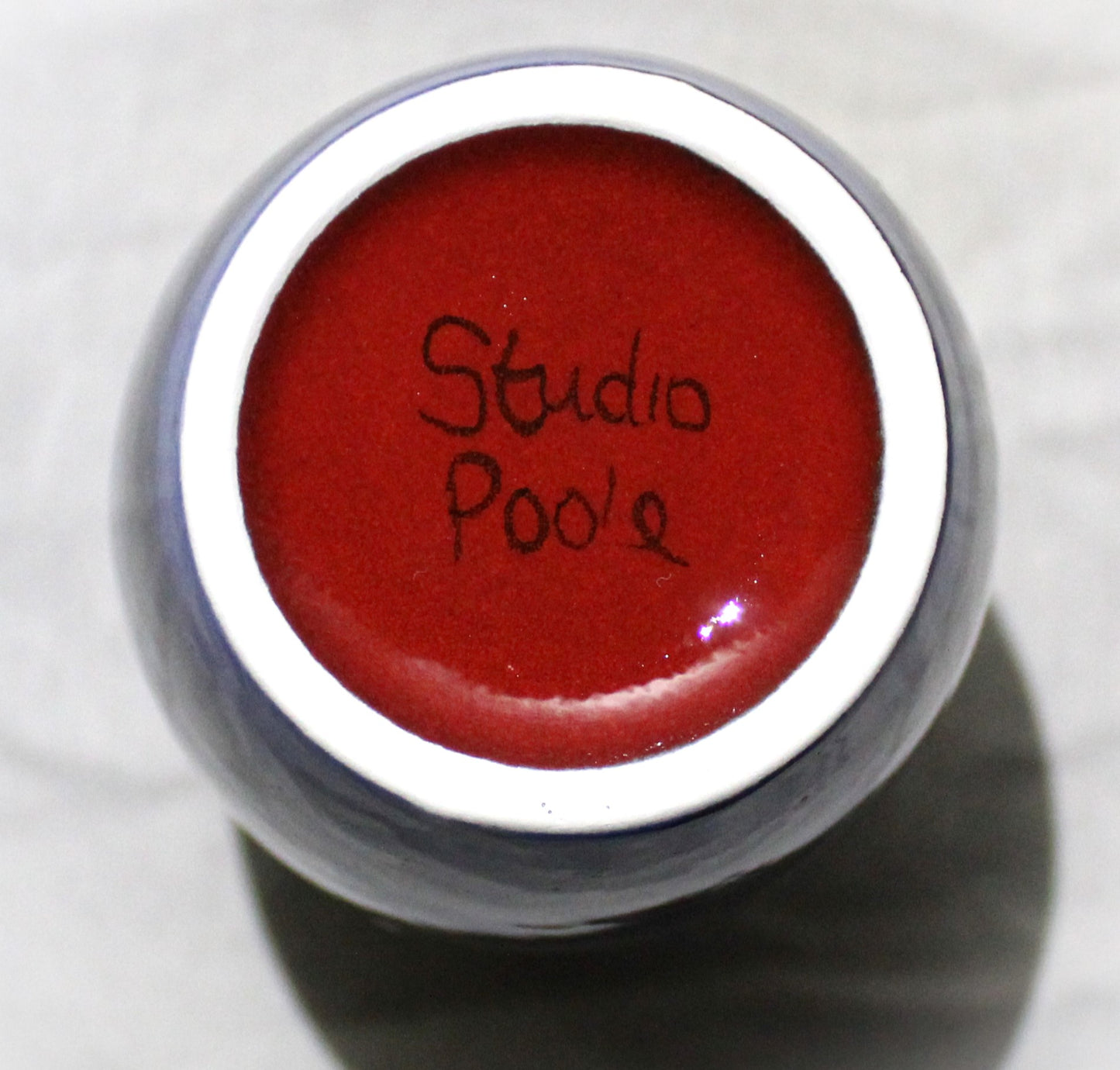 Torpedo vase - Wild Poppy design