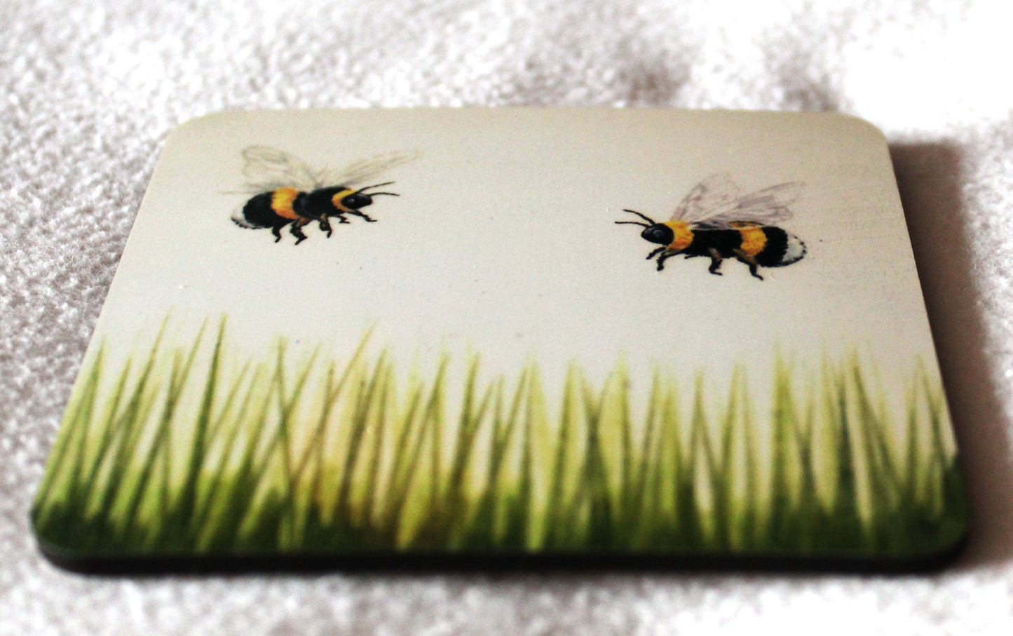 MDF Wooden Coaster - Studio Poole Bees design