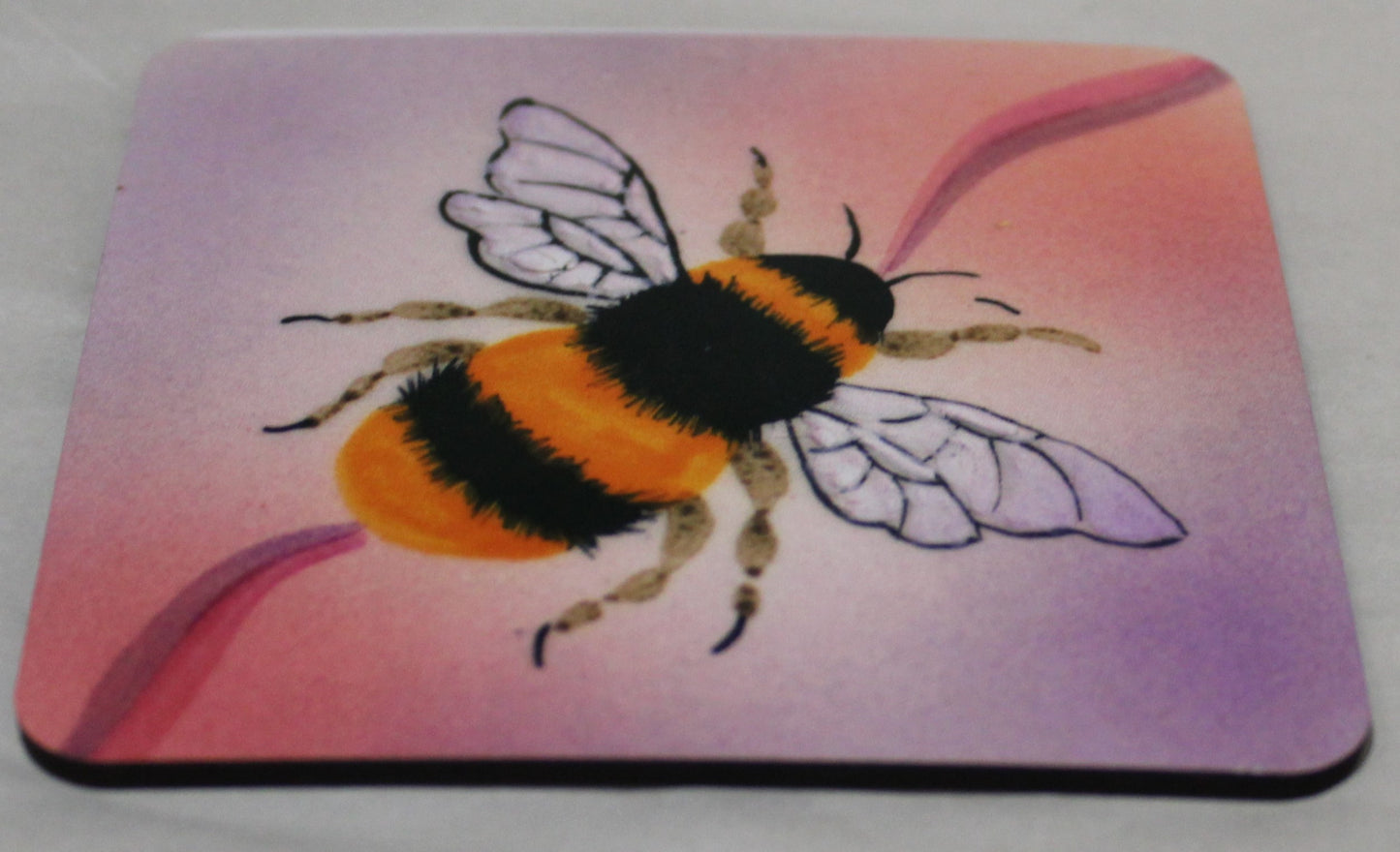 MDF Coaster - Studio Poole Pink Bees