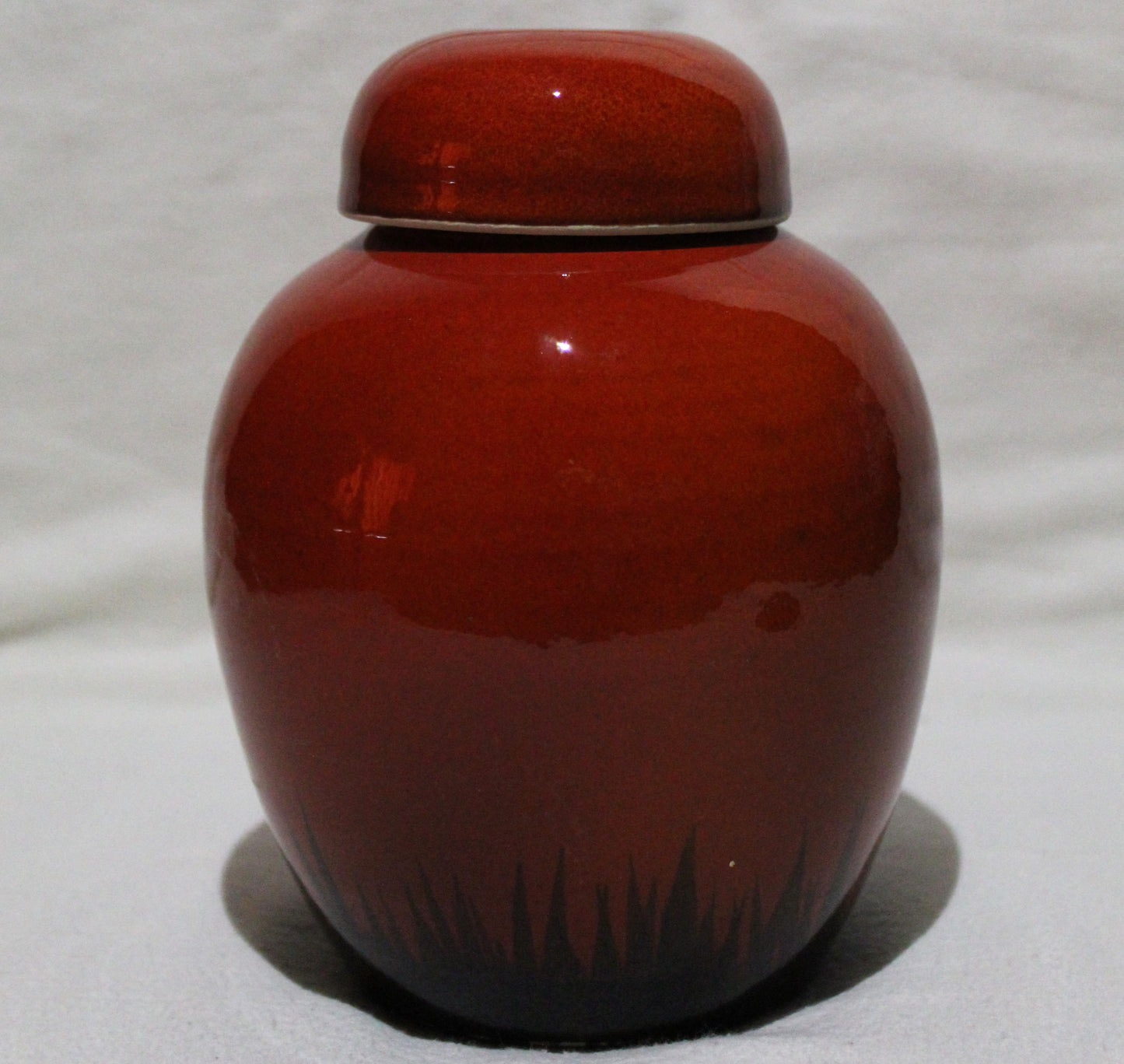 Hand-thrown, medium Ginger jar/Vase - Bonsai Tree design