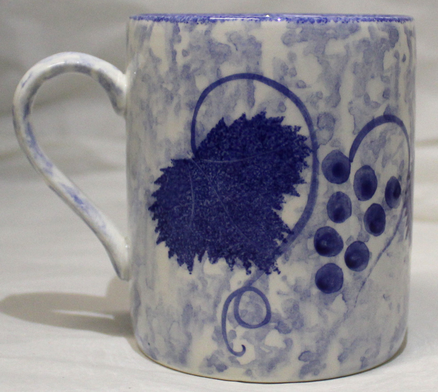 Ceramic Mug - Studio Poole Blue Vine design