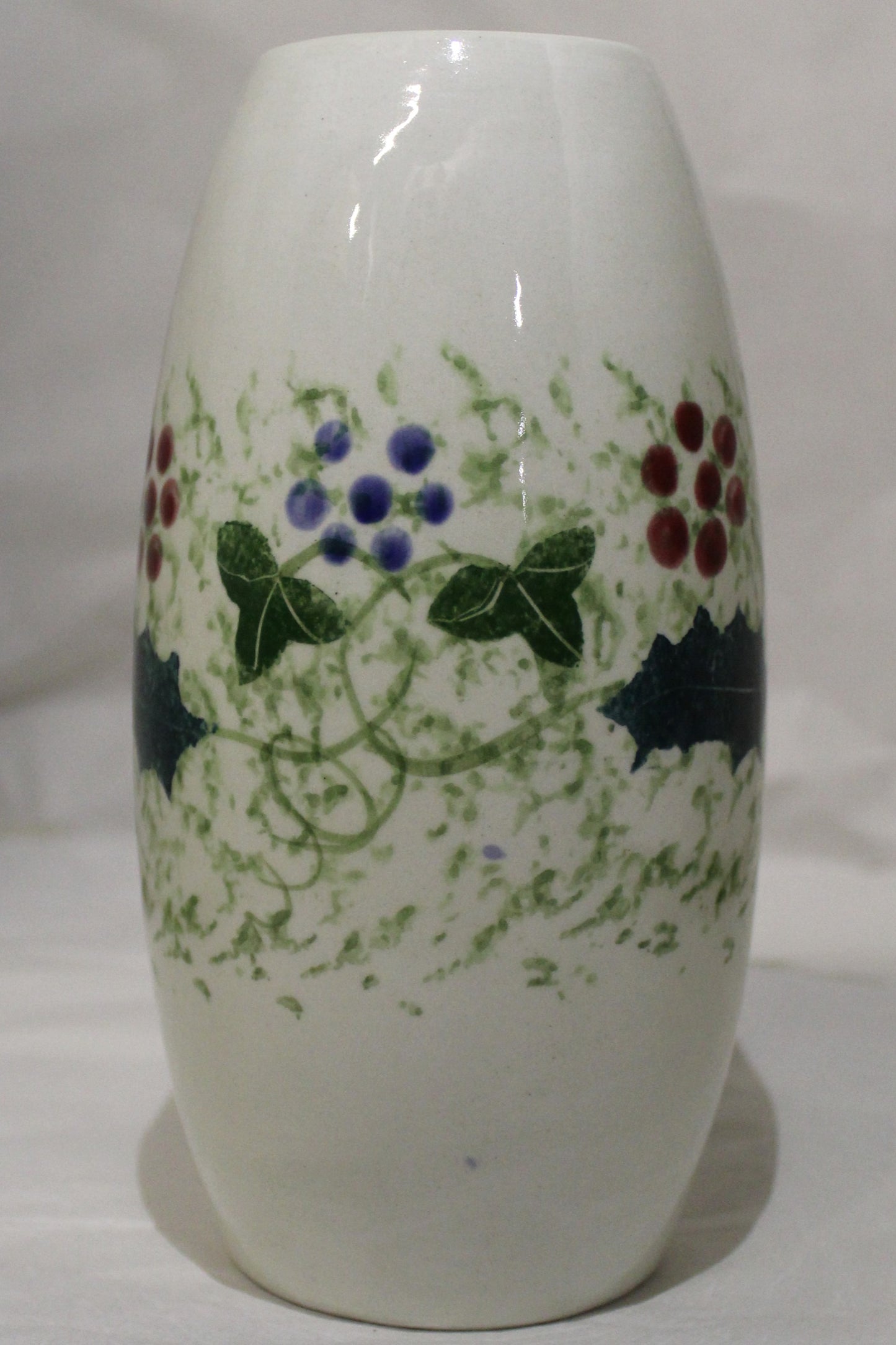 Torpedo Vase - Studio Poole Winter Vine